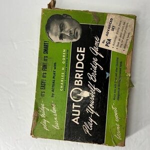 Vintage 1957 Auto Bridge All Original